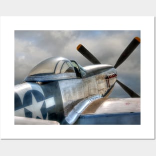 P51 Mustang - Ready for action Posters and Art